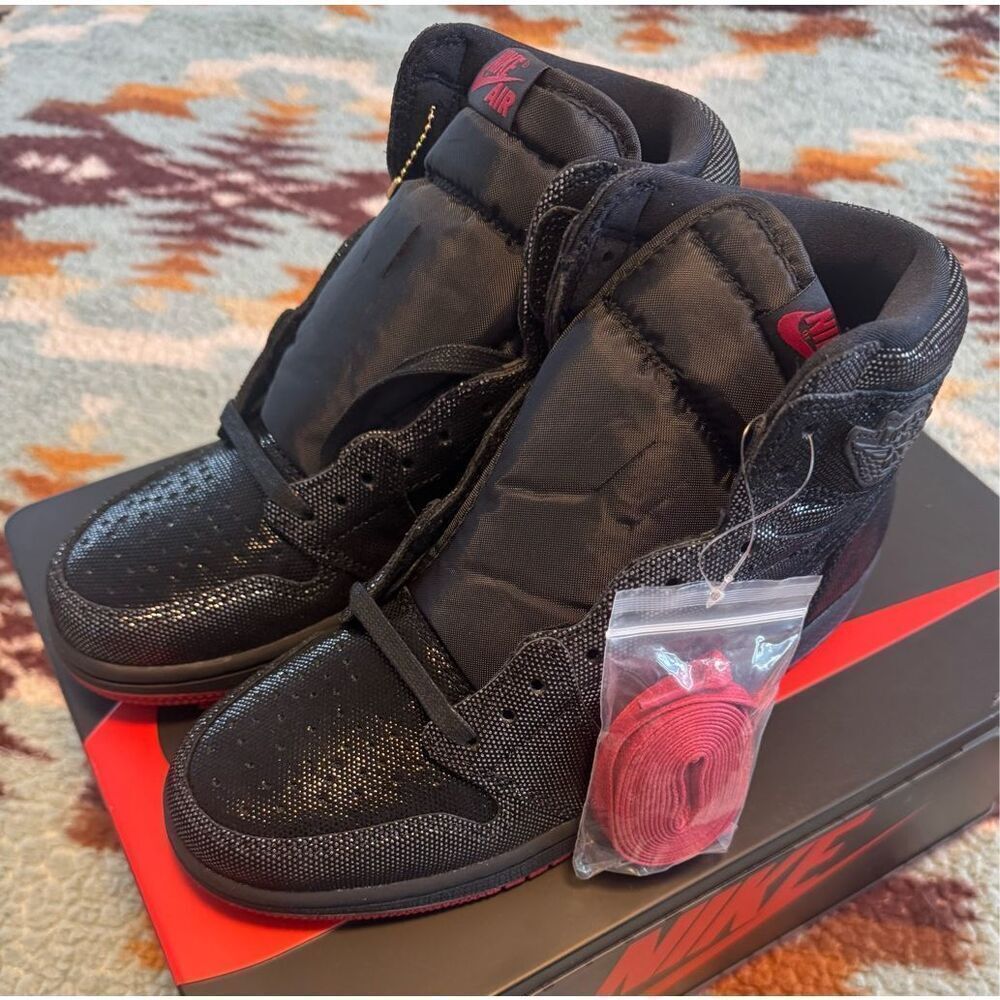 Nike Air Jordan 1 Size 7.5 Men Retro High OG SP Gina Special Lunchbox CD7071-001 - Picture 3 of 7